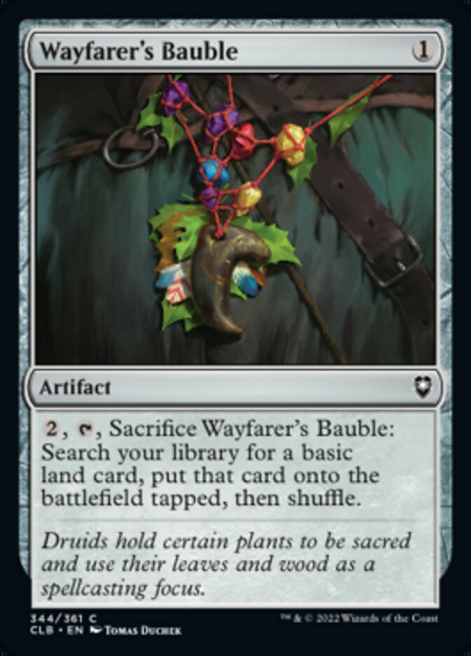 Wayfarer's Bauble [Commander Legends: Battle for Baldur's Gate] - Magic: The Gathering - Card Brawlers | Quebec | Canada |