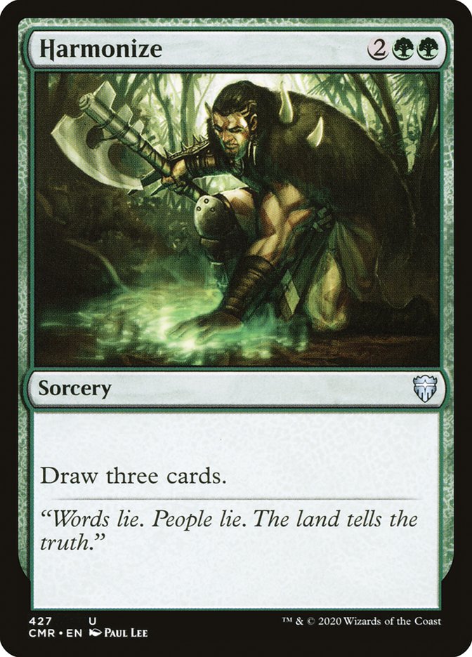 Harmonize [Commander Legends] - Magic: The Gathering - Card Brawlers | Quebec | Canada |