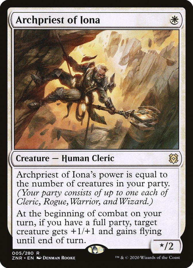 Archpriest of Iona [Zendikar Rising] - Magic: The Gathering - Card Brawlers | Quebec | Canada |