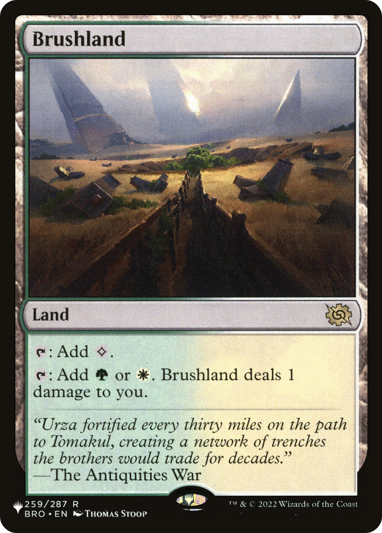 Brushland [The List] - Magic: The Gathering - Card Brawlers | Quebec | Canada |