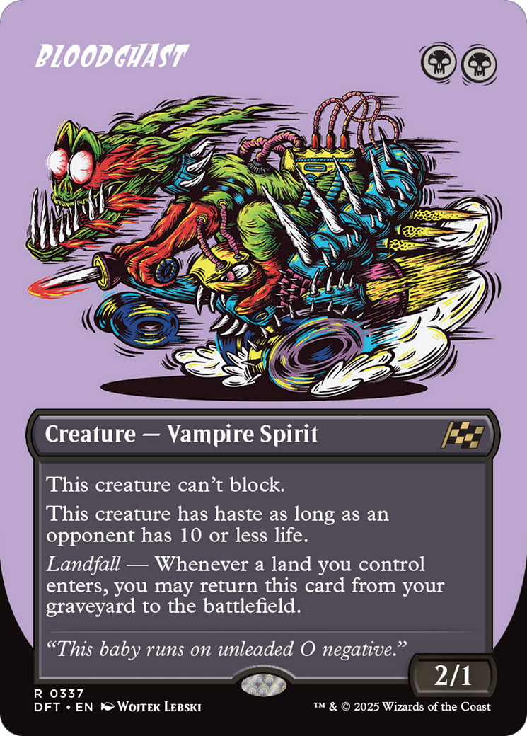 Bloodghast (Borderless) [Aetherdrift] - Magic: The Gathering - Card Brawlers | Quebec | Canada |