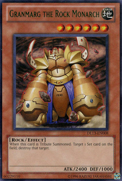 Granmarg the Rock Monarch (Green) [DL13-EN008] Rare - Yu-Gi-Oh! - Card Brawlers | Quebec | Canada |