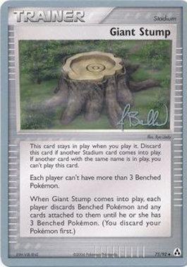 Giant Stump (75/92) (Eeveelutions - Jimmy Ballard) [World Championships 2006] - Pokémon - Card Brawlers | Quebec | Canada |
