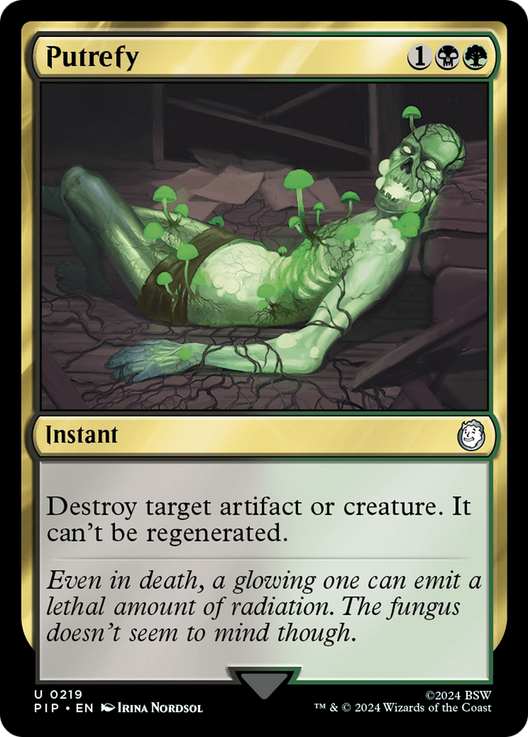 Putrefy [Fallout] - Magic: The Gathering - Card Brawlers | Quebec | Canada |