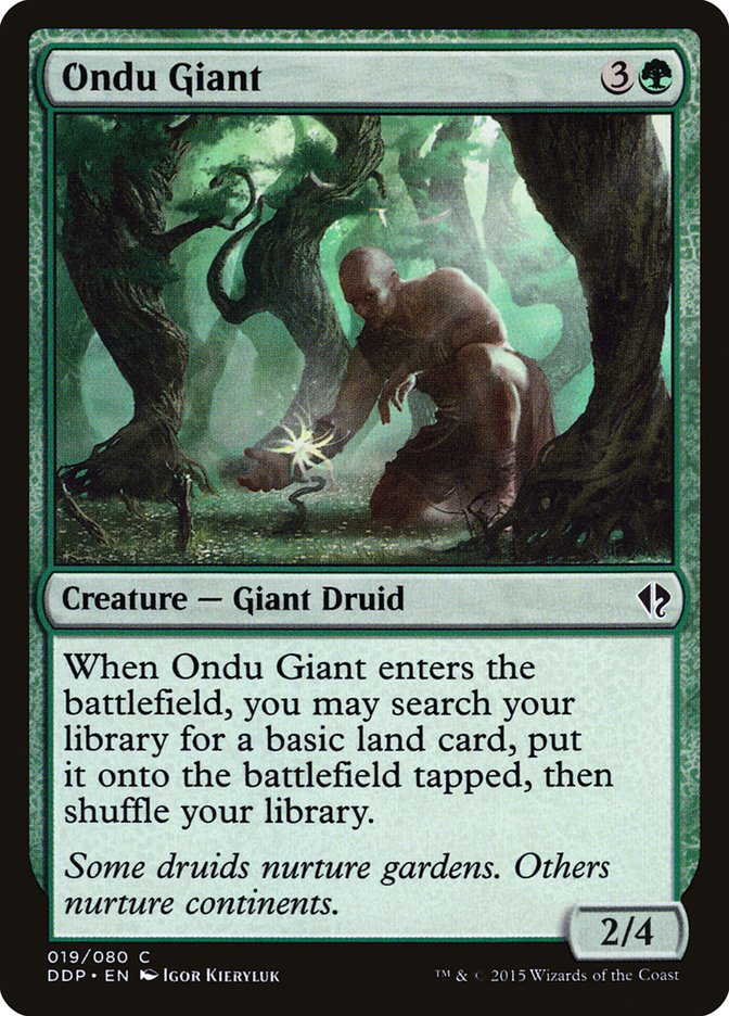Ondu Giant [Duel Decks: Zendikar vs. Eldrazi] - Magic: The Gathering - Card Brawlers | Quebec | Canada |
