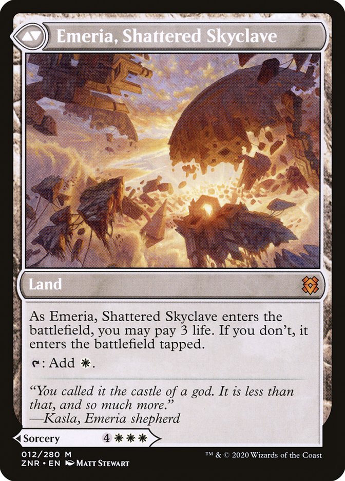 Emeria's Call // Emeria, Shattered Skyclave [Zendikar Rising] - Magic: The Gathering - Card Brawlers | Quebec | Canada |