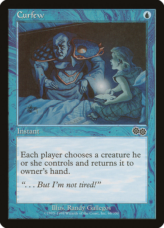 Curfew [Urza's Saga] - Magic: The Gathering - Card Brawlers | Quebec | Canada |