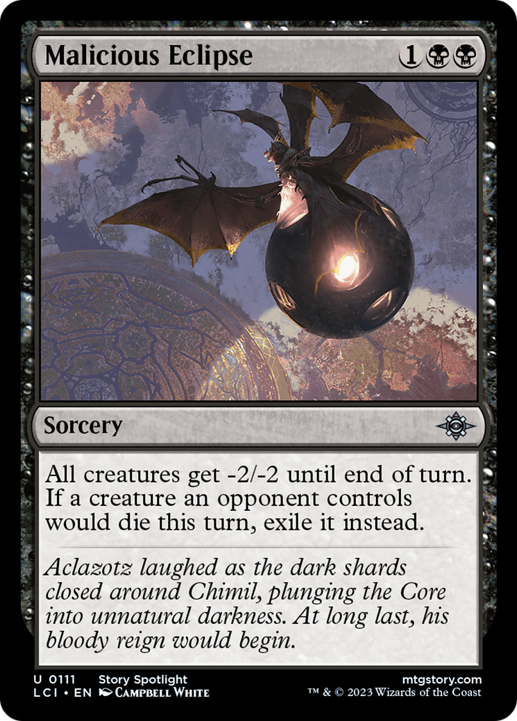 Malicious Eclipse [The Lost Caverns of Ixalan] - Magic: The Gathering - Card Brawlers | Quebec | Canada |