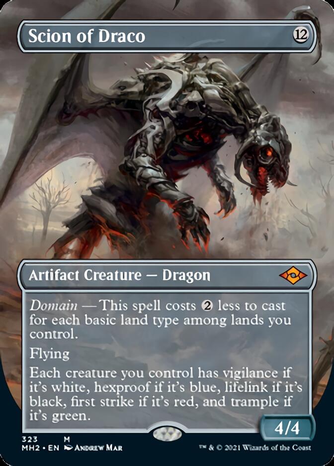 Scion of Draco (Borderless Alternate Art) [Modern Horizons 2] - Magic: The Gathering - Card Brawlers | Quebec | Canada |