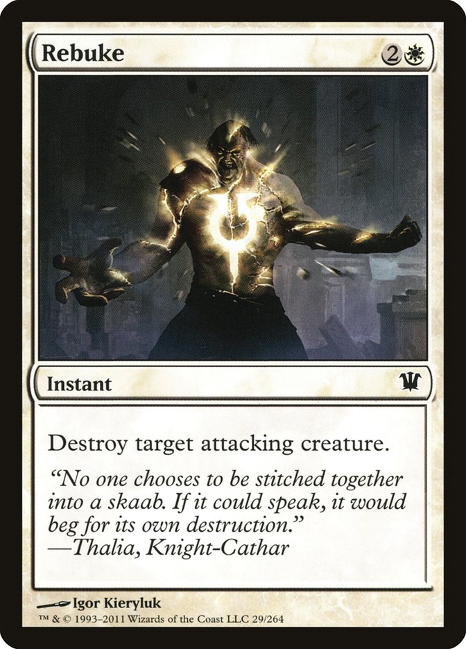 Rebuke [Innistrad] - Magic: The Gathering - Card Brawlers | Quebec | Canada |