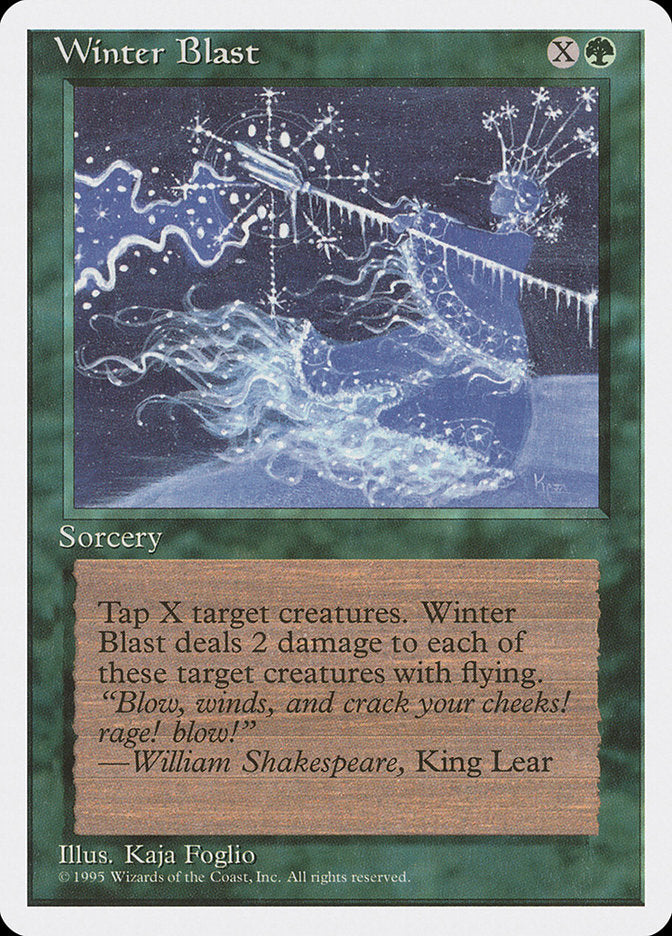 Winter Blast [Fourth Edition] - Magic: The Gathering - Card Brawlers | Quebec | Canada |