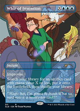 Whir of Invention (Borderless) [Secret Lair Drop Series] - Magic: The Gathering - Card Brawlers | Quebec | Canada |