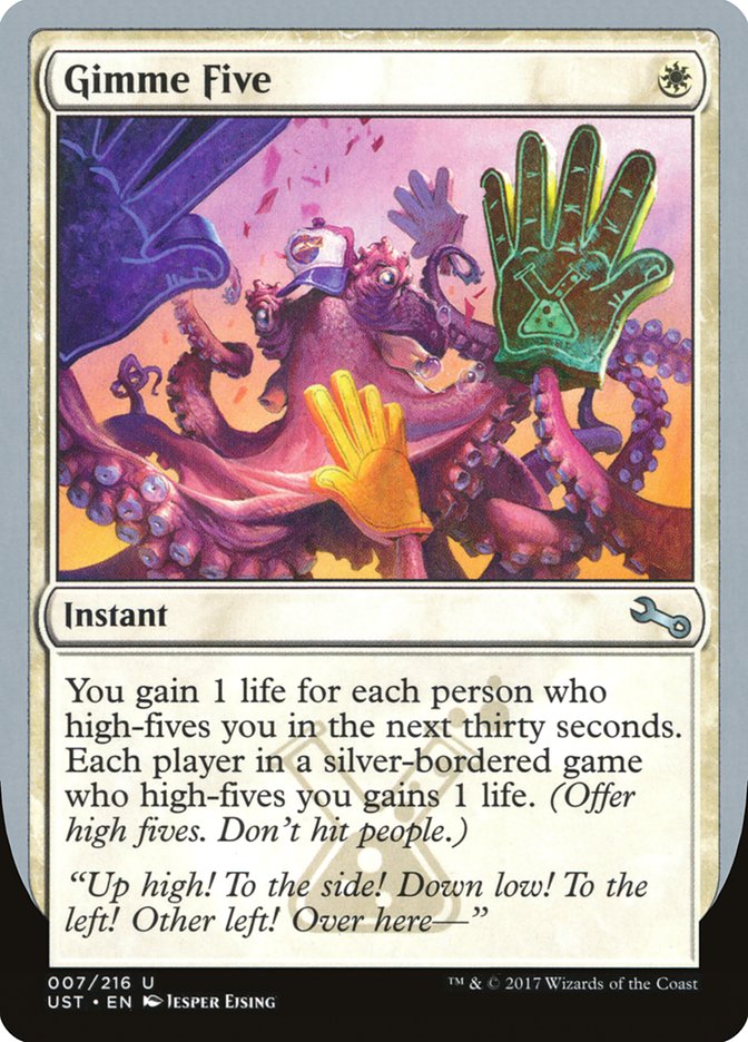 Gimme Five [Unstable] - Magic: The Gathering - Card Brawlers | Quebec | Canada |