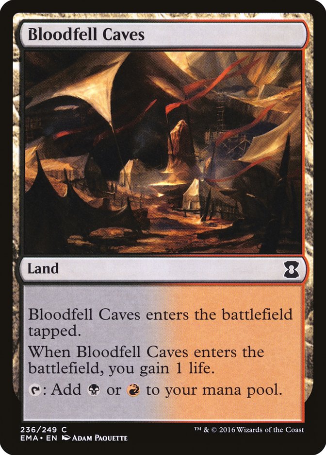 Bloodfell Caves [Eternal Masters] - Magic: The Gathering - Card Brawlers | Quebec | Canada |