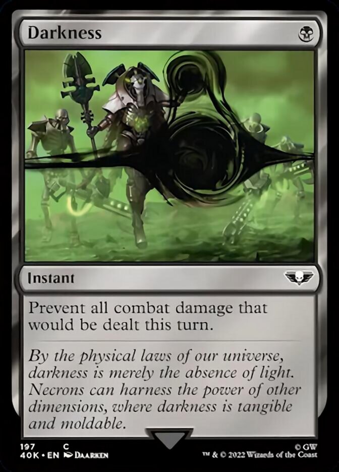 Darkness (Surge Foil) [Warhammer 40,000] - Magic: The Gathering - Card Brawlers | Quebec | Canada |