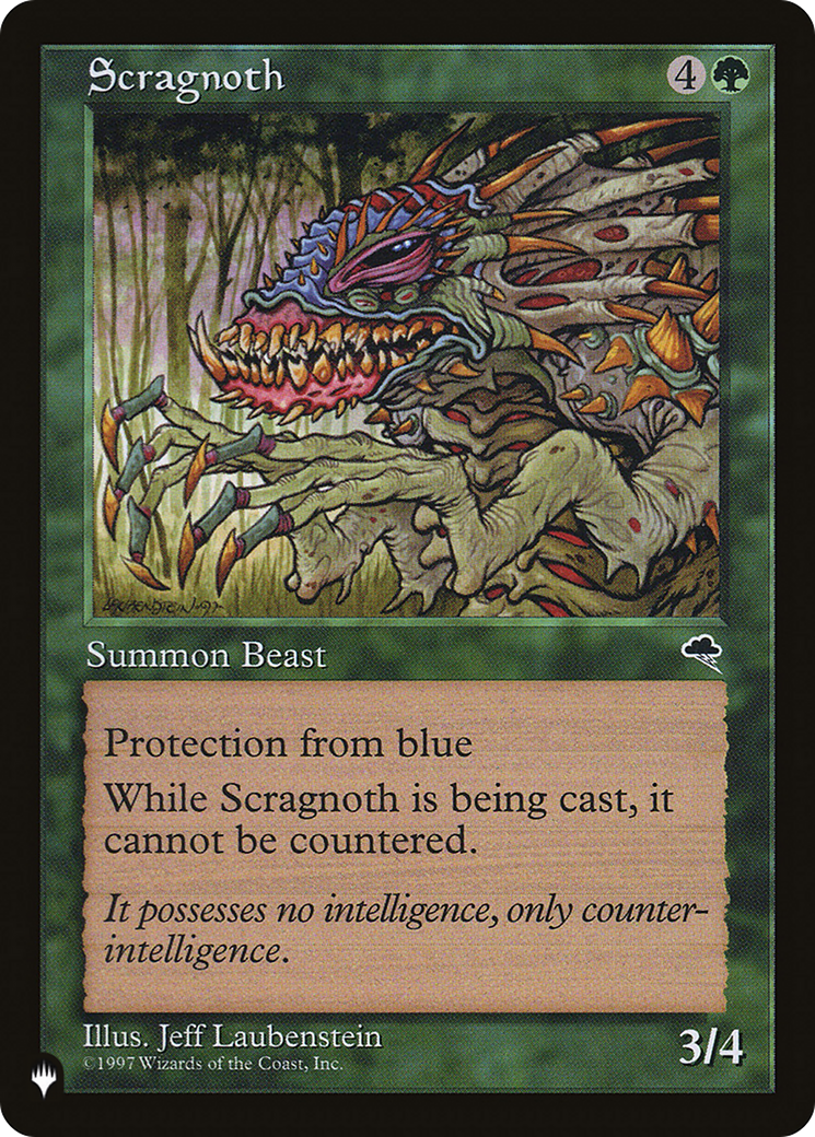 Scragnoth [The List] - Magic: The Gathering - Card Brawlers | Quebec | Canada |