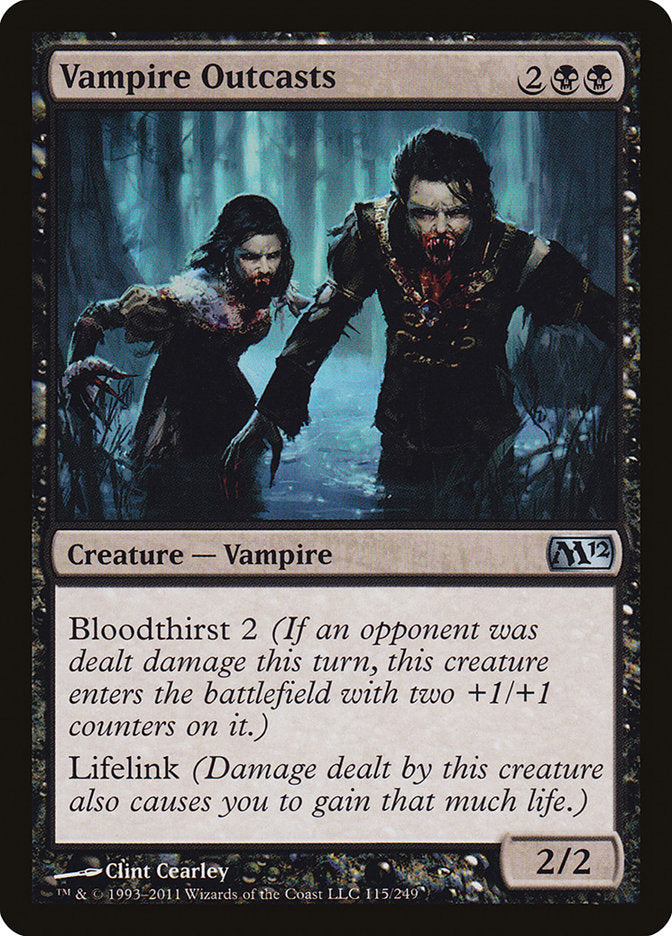 Vampire Outcasts [Magic 2012] - Magic: The Gathering - Card Brawlers | Quebec | Canada |