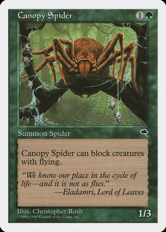 Canopy Spider [Anthologies] - Magic: The Gathering - Card Brawlers | Quebec | Canada |