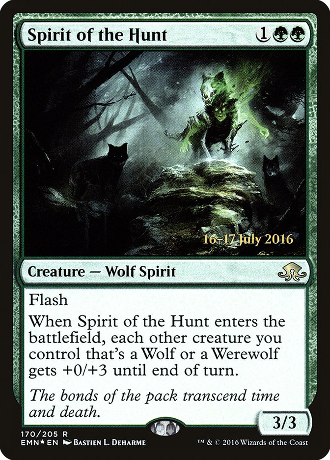 Spirit of the Hunt [Eldritch Moon Prerelease Promos] - Magic: The Gathering - Card Brawlers | Quebec | Canada |