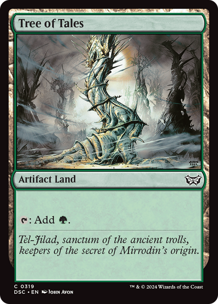 Tree of Tales [Duskmourn: House of Horror Commander] - Magic: The Gathering - Card Brawlers | Quebec | Canada |