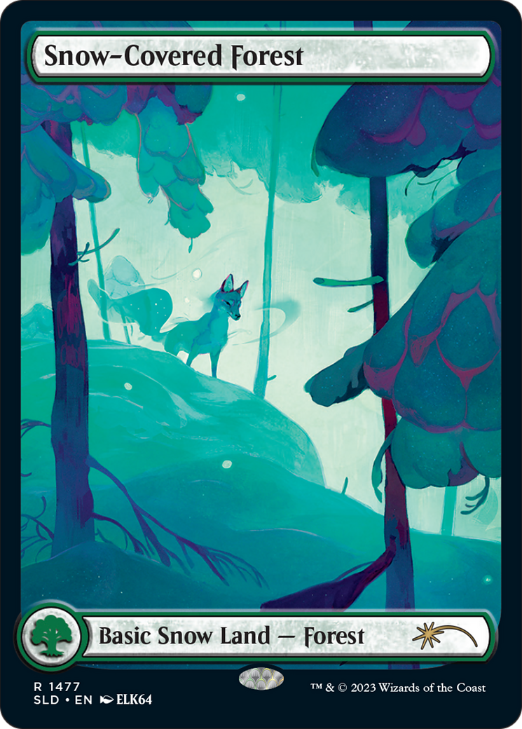 Snow-Covered Forest (1477) [Secret Lair Drop Series] - Magic: The Gathering - Card Brawlers | Quebec | Canada |