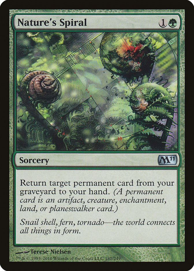 Nature's Spiral [Magic 2011] - Magic: The Gathering - Card Brawlers | Quebec | Canada |
