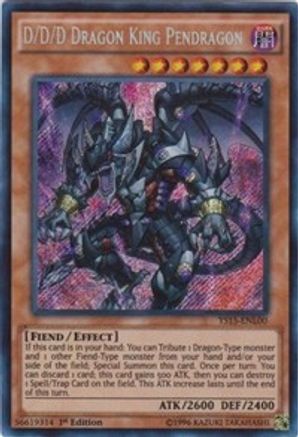 D/D/D Dragon King Pendragon [YS15-ENL00] Secret Rare - Yu-Gi-Oh! - Card Brawlers | Quebec | Canada |