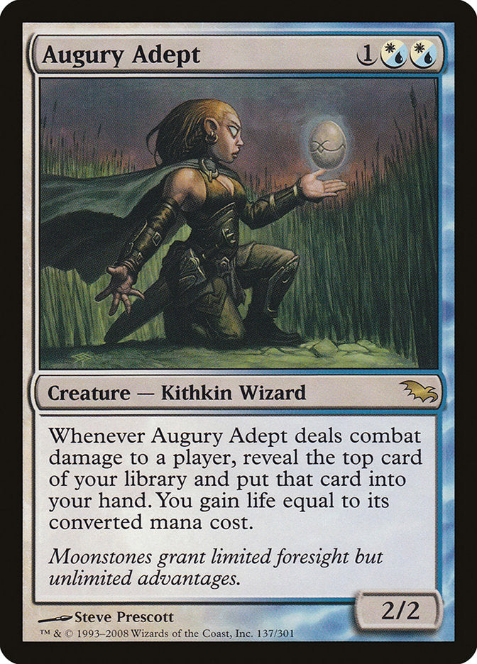Augury Adept [Shadowmoor] - Magic: The Gathering - Card Brawlers | Quebec | Canada |