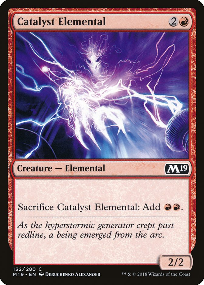 Catalyst Elemental [Core Set 2019] - Magic: The Gathering - Card Brawlers | Quebec | Canada |