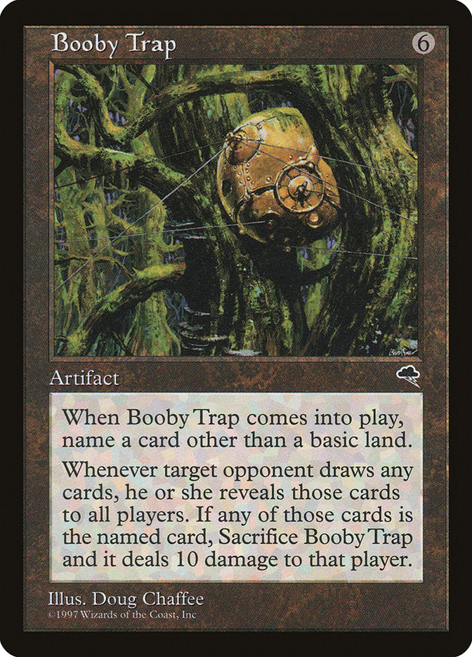Booby Trap [Tempest] - Magic: The Gathering - Card Brawlers | Quebec | Canada |