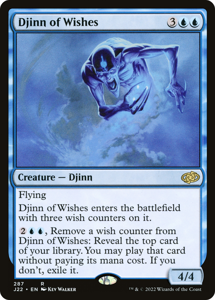 Djinn of Wishes [Jumpstart 2022] - Magic: The Gathering - Card Brawlers | Quebec | Canada |