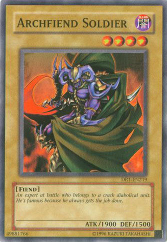 Archfiend Soldier [DR1-EN219] Common - Yu-Gi-Oh! - Card Brawlers | Quebec | Canada |