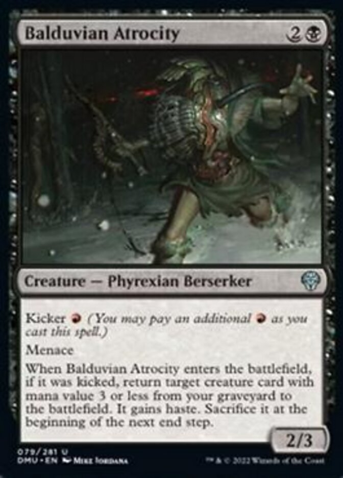 Balduvian Atrocity [Dominaria United] - Magic: The Gathering - Card Brawlers | Quebec | Canada |