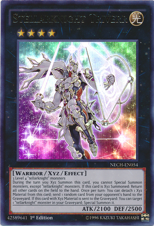 Stellarknight Triverr [NECH-EN054] Ultra Rare - Yu-Gi-Oh! - Card Brawlers | Quebec | Canada |