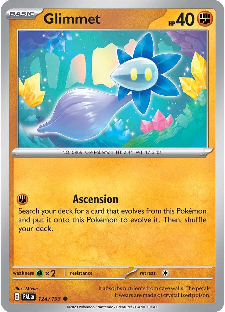 Glimmet (124/193) [Scarlet & Violet: Paldea Evolved] - Pokémon - Card Brawlers | Quebec | Canada |