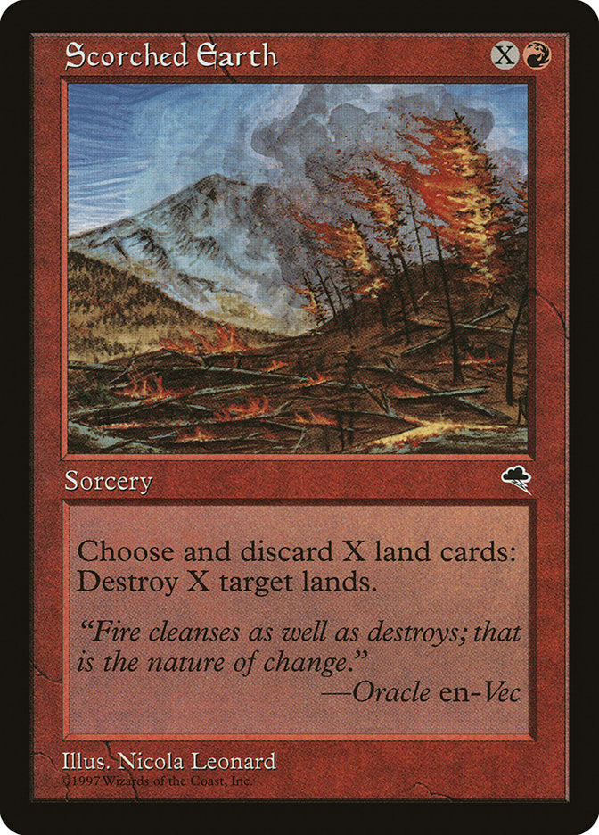 Scorched Earth [Tempest] - Magic: The Gathering - Card Brawlers | Quebec | Canada |