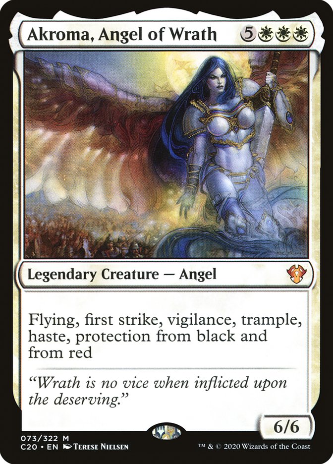Akroma, Angel of Wrath [Commander 2020] - Magic: The Gathering - Card Brawlers | Quebec | Canada |