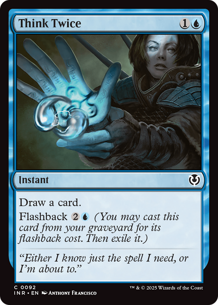 Think Twice [Innistrad Remastered] - Magic: The Gathering - Card Brawlers | Quebec | Canada |