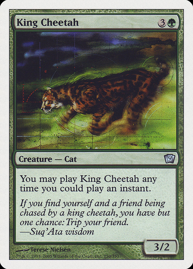 King Cheetah [Ninth Edition] - Magic: The Gathering - Card Brawlers | Quebec | Canada |