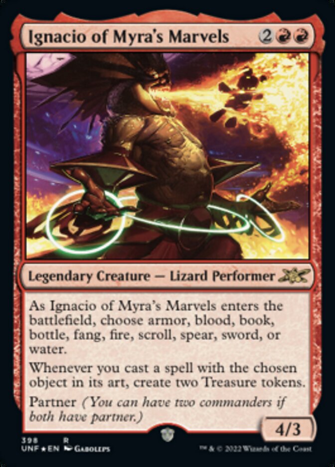 Ignacio of Myra's Marvels (Galaxy Foil) [Unfinity] - Magic: The Gathering - Card Brawlers | Quebec | Canada |