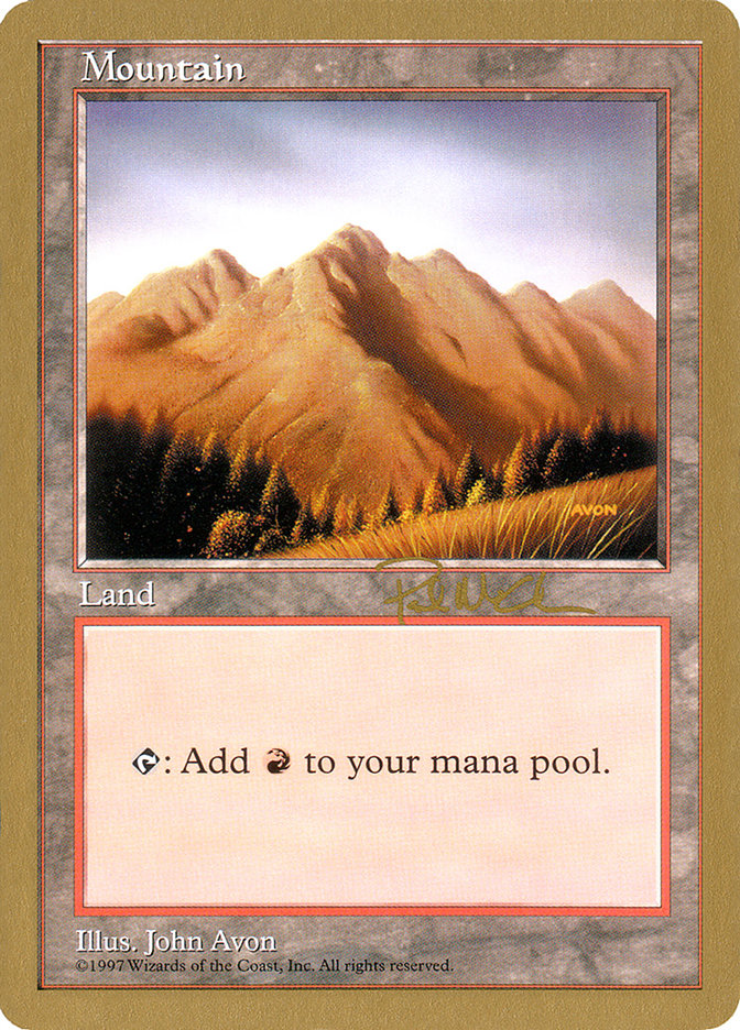 Mountain (pm444) (Paul McCabe) [World Championship Decks 1997] - Magic: The Gathering - Card Brawlers | Quebec | Canada |