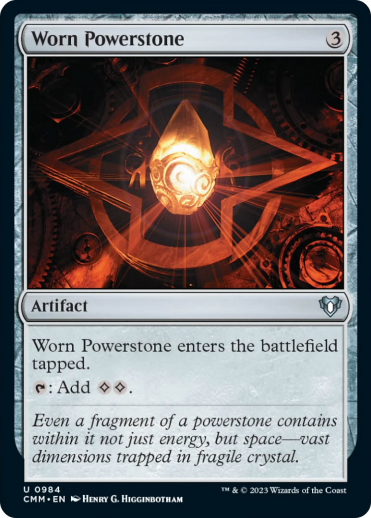 Worn Powerstone [Commander Masters] - Magic: The Gathering - Card Brawlers | Quebec | Canada |