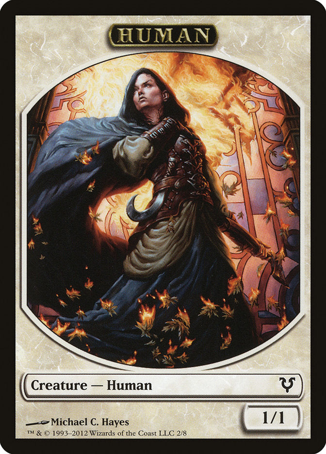Human Token (2/8) [Avacyn Restored Tokens] - Magic: The Gathering - Card Brawlers | Quebec | Canada |