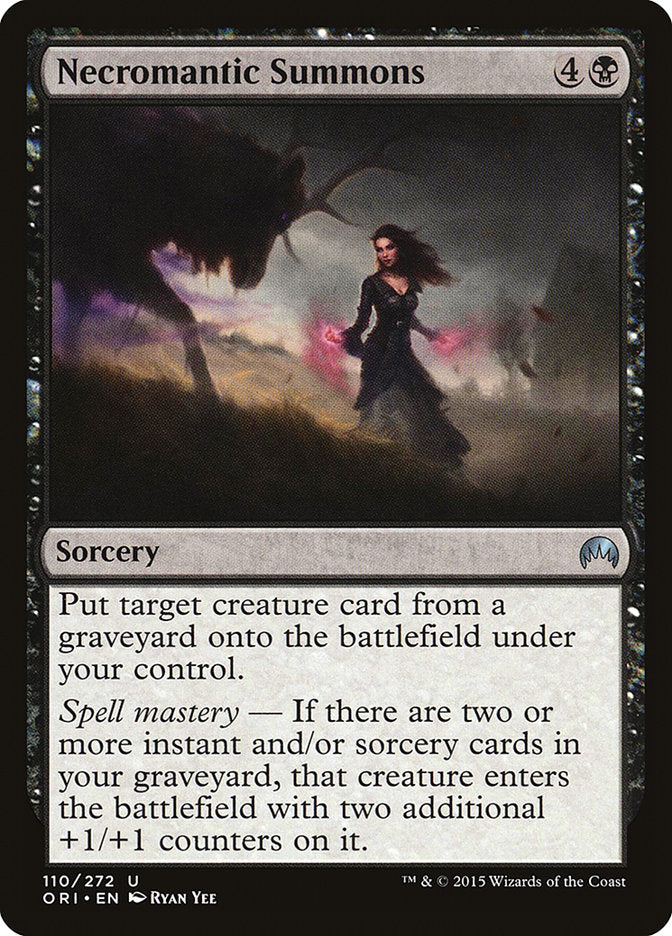 Necromantic Summons [Magic Origins] - Magic: The Gathering - Card Brawlers | Quebec | Canada |