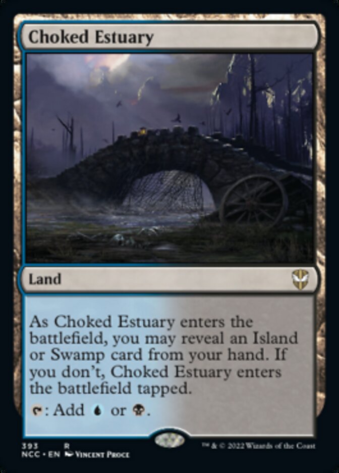 Choked Estuary [Streets of New Capenna Commander] - Magic: The Gathering - Card Brawlers | Quebec | Canada |