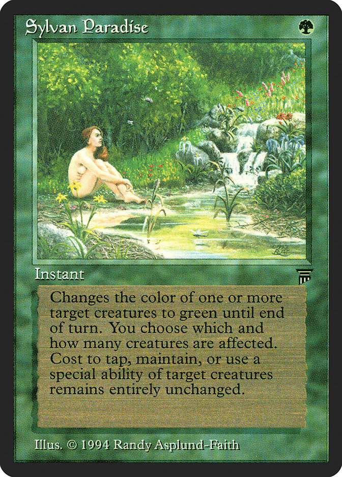Sylvan Paradise [Legends] - Magic: The Gathering - Card Brawlers | Quebec | Canada |