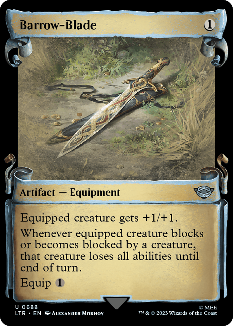 Barrow-Blade [The Lord of the Rings: Tales of Middle-Earth Showcase Scrolls] - Magic: The Gathering - Card Brawlers | Quebec | Canada |