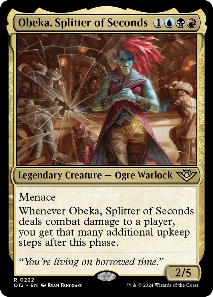 Obeka, Splitter of Seconds [Outlaws of Thunder Junction] - Magic: The Gathering - Card Brawlers | Quebec | Canada |
