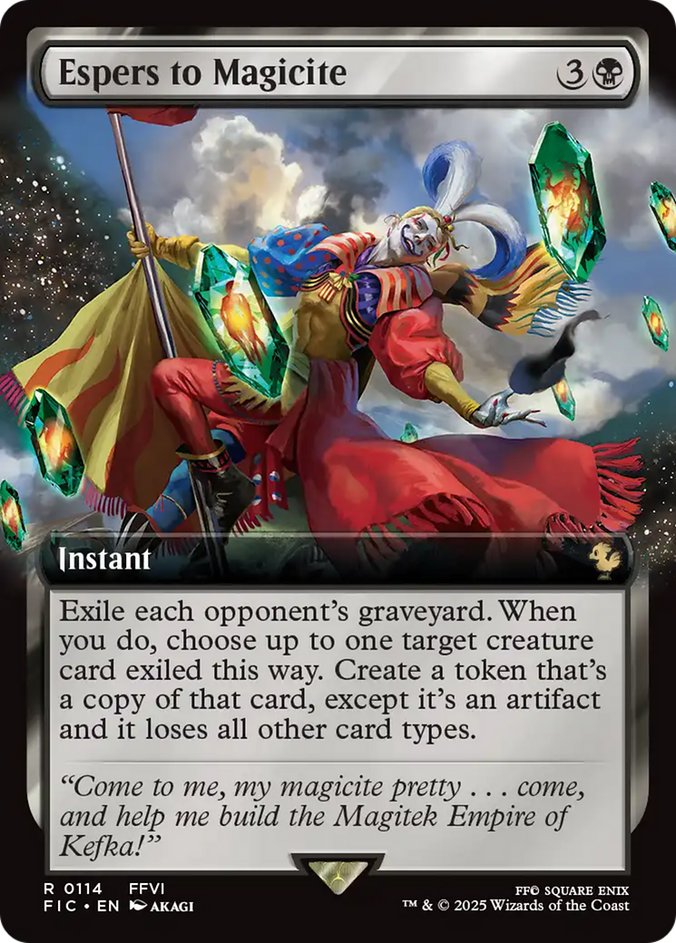 Espers to Magicite (Extended Art) [FINAL FANTASY Commander] - Magic: The Gathering - Card Brawlers | Quebec | Canada |