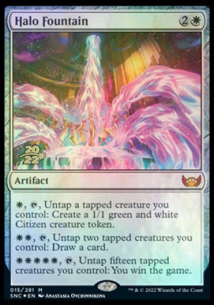 Halo Fountain [Streets of New Capenna Prerelease Promos] - Magic: The Gathering - Card Brawlers | Quebec | Canada |